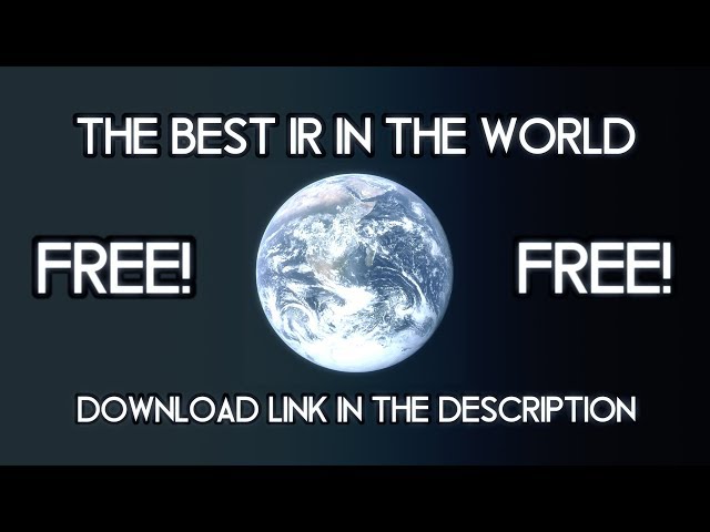 "THE BEST IR IN THE WORLD" for free!!