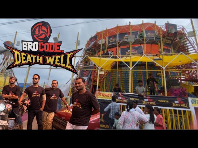 Brocode branding in the Well of Death #reels #vlog