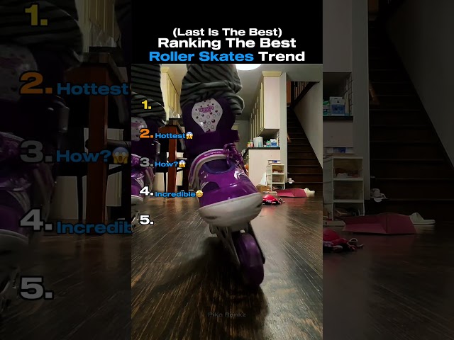 Ranking the BEST Roller Skate Tricks... Last One Is INSANE!