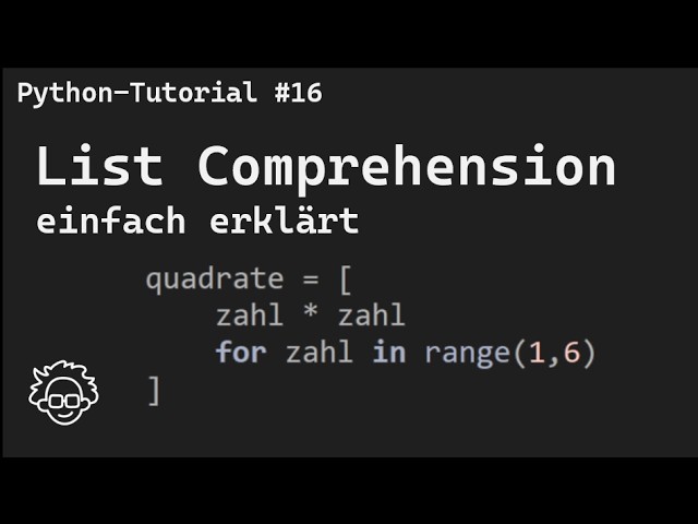 Python List Comprehensions Explained Simply | Create and Filter Lists Elegantly #listcomprehension