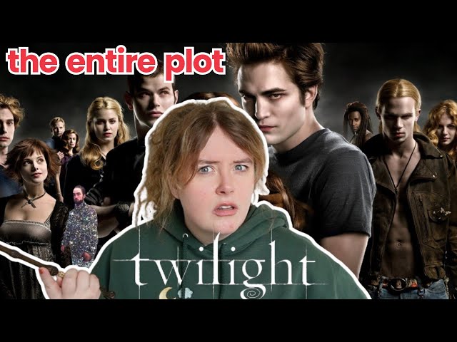 here's the ENTIRE plot of the TWILIGHT SAGA so you don't have to read 3,000+ pages (part 1)