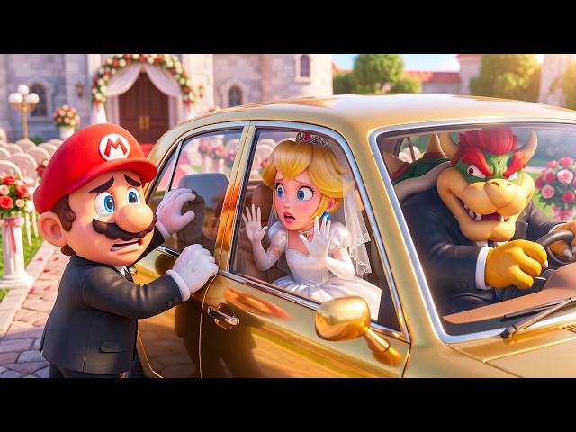 Mario & Peach’s Wedding Turned Into a Nightmare!... Bowser Attacked! 😱💍 | Super Mario Odyssey Story