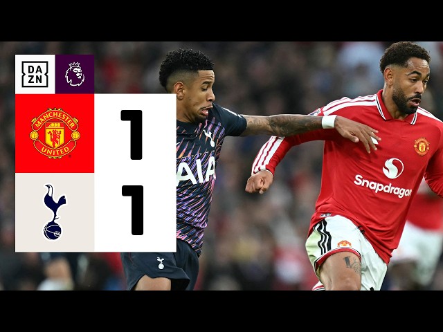 Manchester United vs Tottenham (1-1) | Match Highlights and Goals | Premier League Highlights