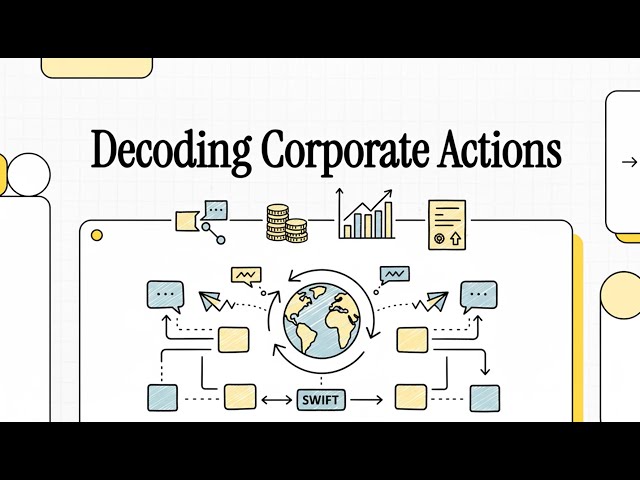 Banking for IT - Corporate Actions - SWIFT and ISO 20022 message flow