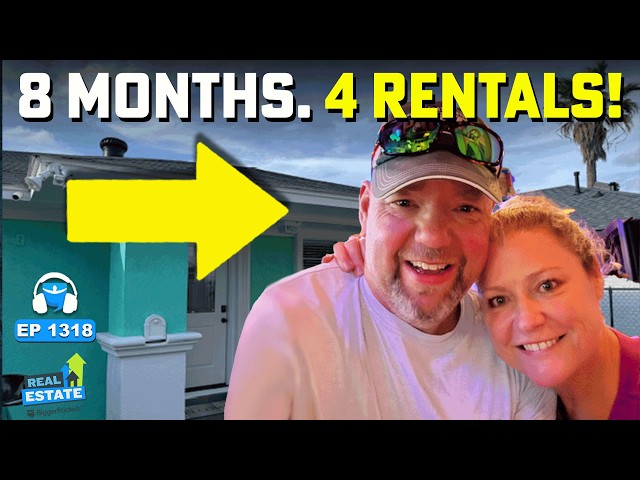 He Started 8 Months Ago. He Already Has 4 Rentals ($6,000 Cash Flow!)