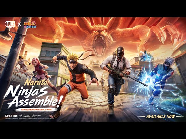 PUBG MOBILE × NARUTO | New gameplay mode LIVE NOW