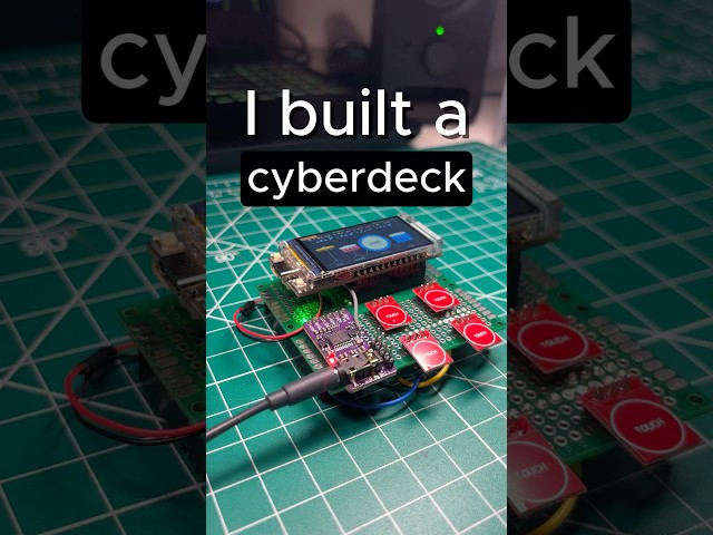 Construí un cyberdeck que te permite producir música en cualquier lugar