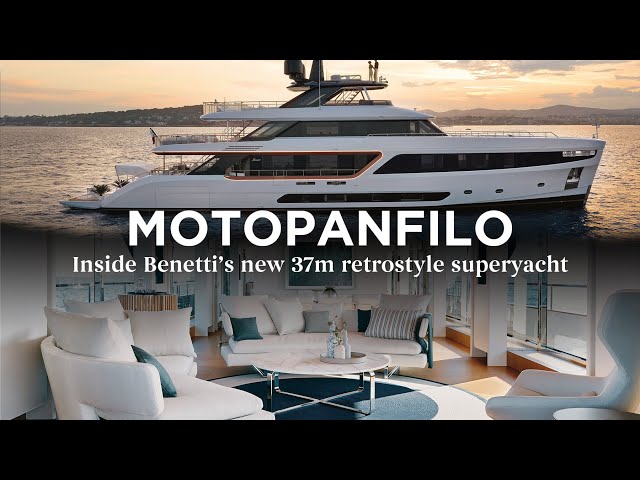 MOTOPANFILO | Interior Designer Reveals All in Full Yacht Walkthrough
