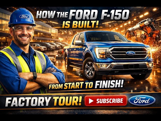 Inside Ford F-150 Factory 🏭 | How America’s Best Truck Is Made