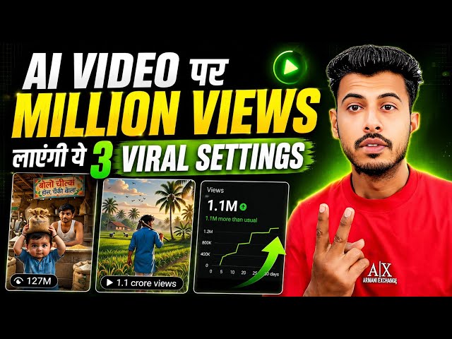 🔥 3 Viral Settings to Get Millions of Views on AI Videos 🔥 How to Make YouTube Shorts Go Viral
