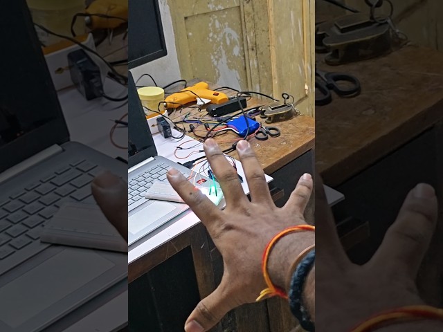 Finger Gesture Controlled LED Using Python and OpenCV