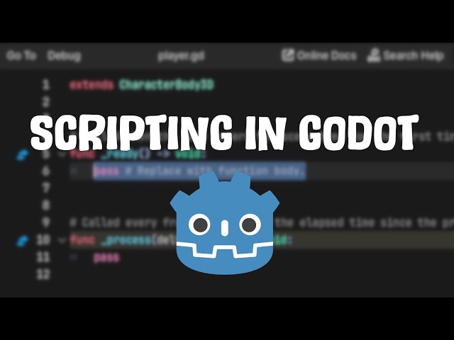 Learn basic scripting | Godot 3D