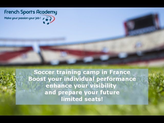 French Sports Academy application for next season is opened