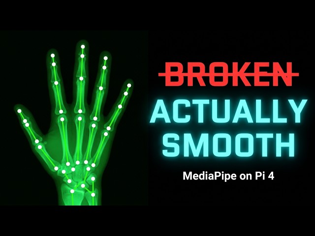 MediaPipe on Raspberry Pi — Actually Smooth Hand Tracking