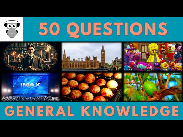 General Knowledge Quiz Trivia | 50 Questions | Do You Know | #quiz #trivia