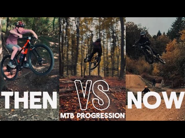 My 1.5 year Mtb progression video!👀🏔️