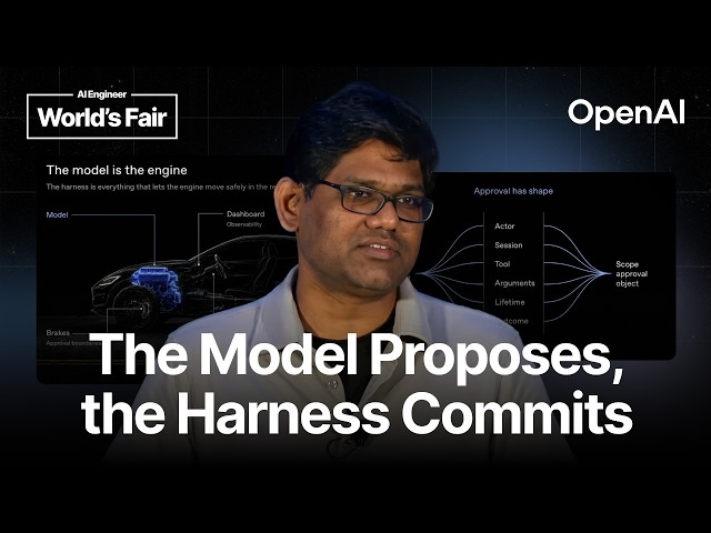 Your Agent Didn't Fail. Your Harness Did. — Vinoth Govindarajan, OpenAI