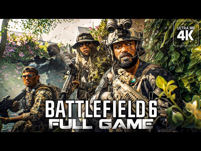 Battlefield 6｜Full Game Playthrough｜PC 4K Ultra