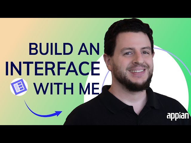 Design an Appian Interface from Inspiration