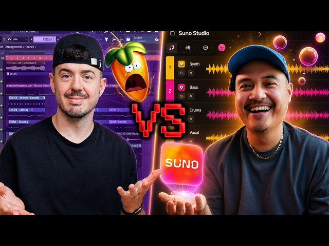 Noob with AI vs Pro Without it - Beatmaking Challenge