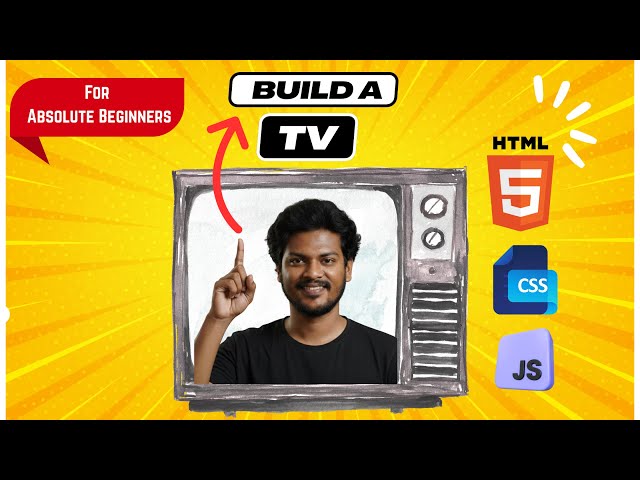 Part - 3 | HTML CSS JS Project: Build a interactive TV