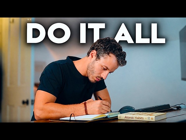 how to actually be so productive it feels dangerous