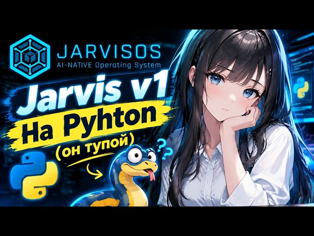 Я сделал самого Глупово помощника Jarvis v1