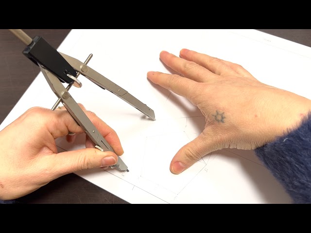 ASSONOMETRIA ISOMETRICA DI UN PRISMA A BASE PENTAGONALE - PARTE 1 - CLASSE 3C