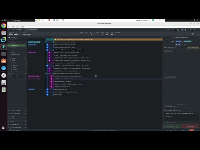 VM - Code Review (GitKraken/PyCharm/GitHub)