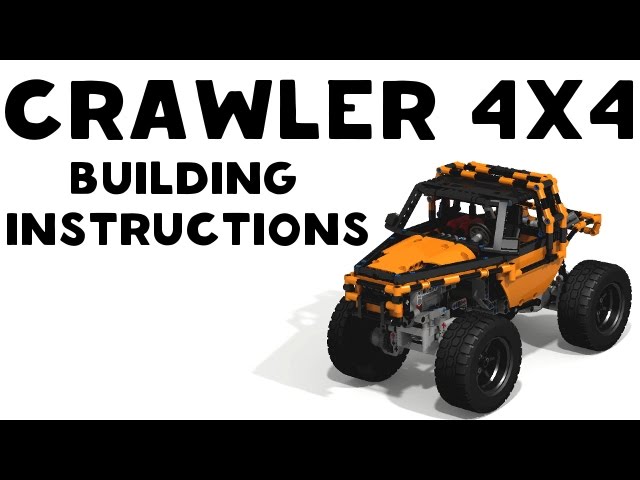 Lego Technic Crawler 4x4 building instruction/инструкция
