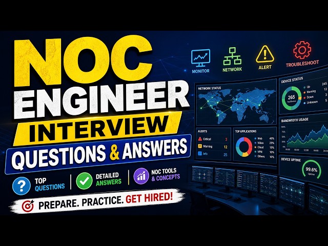 NOC Engineer Interview Questions & Answers