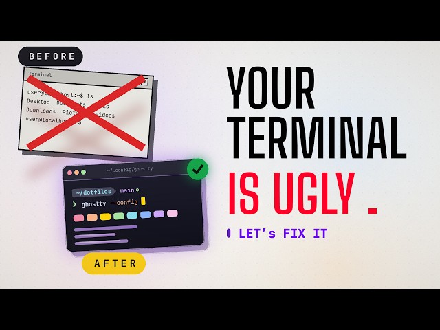 Make Your Linux Terminal BEAUTIFUL In 2026 (Ghostty Setup Guide)