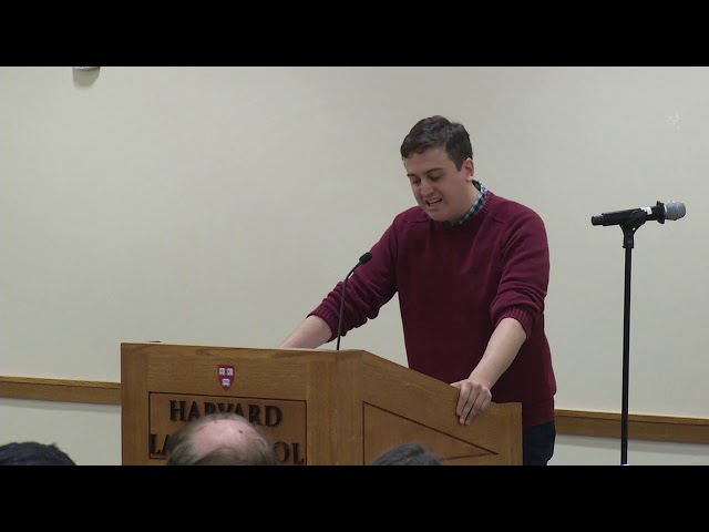 Ralph Nader at Harvard Law School