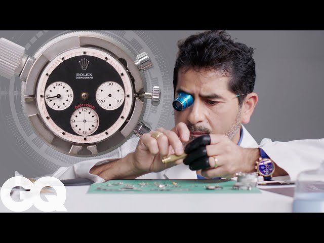 (ASMR) Master Watchmaker Fully Restores ‘Paul Newman’ Rolex Daytona | Satisfying Sounds