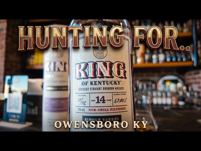 Hunting for the King, in Owensboro KY. Review of this amazing barrel of King of Kentucky