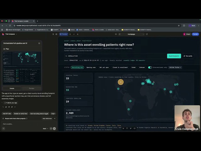 Build with Lluís — BD & Competitive Intelligence Tools, From Idea to Internal App | Amass