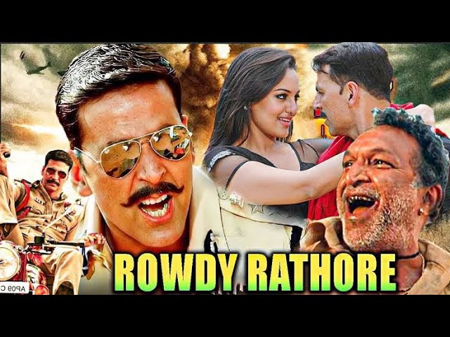 Rowdy Rathore Full HD Movie 2012    Akshay Kumar   Sonakshi Sinha   Nassar   Supreeth Reddy
