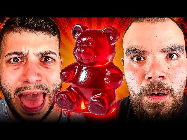 Loser Eats The World’s HOTTEST Gummy Bear (Music Quiz)