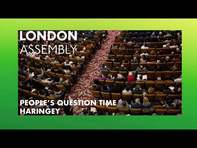 People's Question Time Haringey