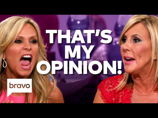 “THAT’S MY OPINION!” | Vicki Gunvalson & Tamra Judge’s Seven Biggest Blowups | RHOC