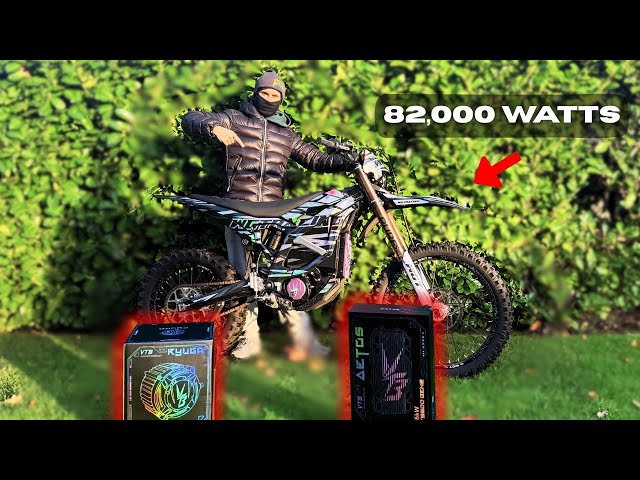 I Made His "E-Bike" Too Fast! (82,000w Motor)