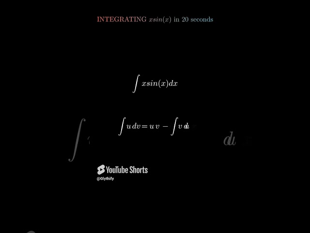 🔥 This Integral SOLVES ITSELF? #calculus #integrals #mathematics #integrationtechniques #mathhelp