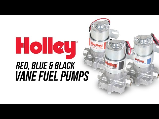 Holley Red, Blue & Black Vane Fuel Pumps