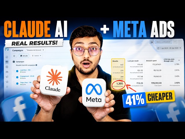 Automate Meta Ads with AI | Claude AI Strategy, Prompts & MCP Setup | 2026