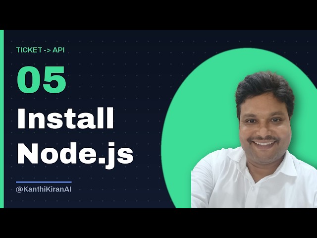 Install Node.js & npm on Windows (LTS)