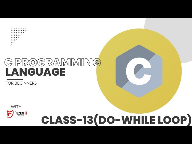 C PROGRAMMING LANGUAGE LOOPING STATEMENTS(DO WHILE LOOP)