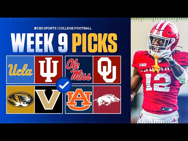 College Football Picks & Best Bets For Week 9 [Ole Miss vs Oklahoma, Indiana vs UCLA & MORE]