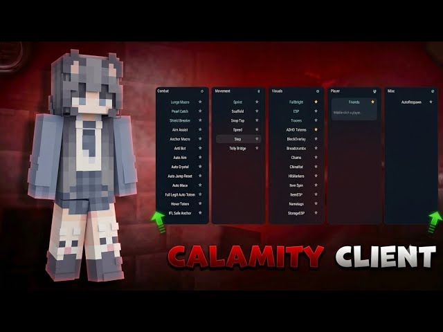 Calamity client for Minecraft 1.21.xx (2026) 