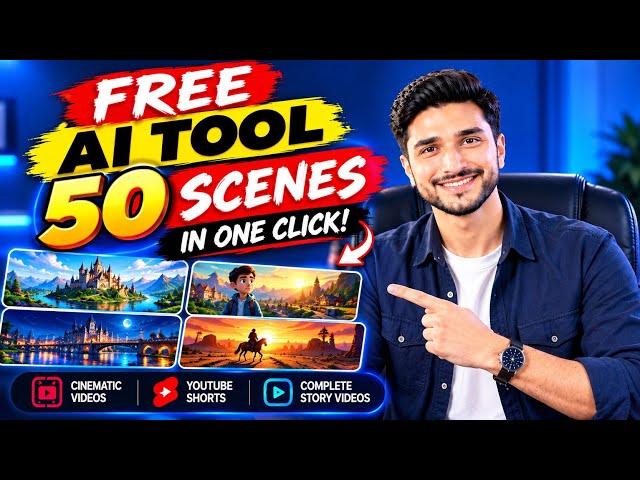 FREE AI Tool to Generate 50 Videos in One Click | Create Cinematic AI Videos | Full Tutorial #ai