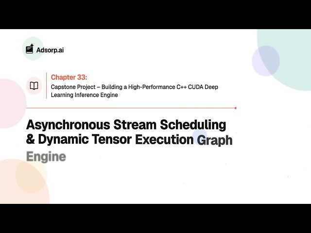 33.6 | Asynchronous Stream Scheduling & Dynamic Tensor Execution Graph Engine
